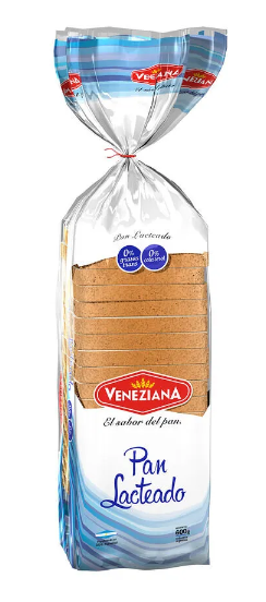 PAN LACTAL VENEZIANA LACTEADO 600GR