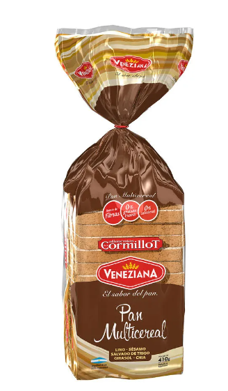 PAN MULTICEREAL LA VENEZIANA 410GR