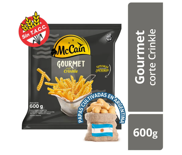 PAPAS CONGELADAS MC CAIN CRINKLE 600GR