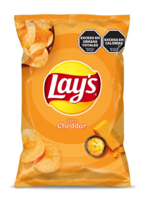 PAPAS FRITAS LAYS CHEDDAR 77GR