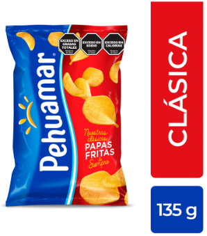 PAPAS FRITAS LISAS PEHUAMAR 135GR