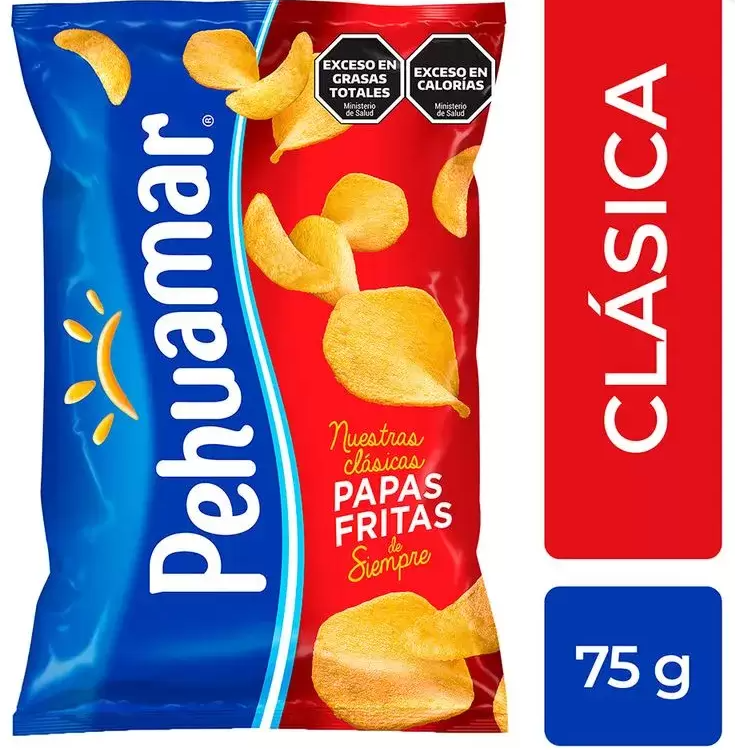 PAPAS FRITAS PEHUAMAR PAPA LISA 75GR