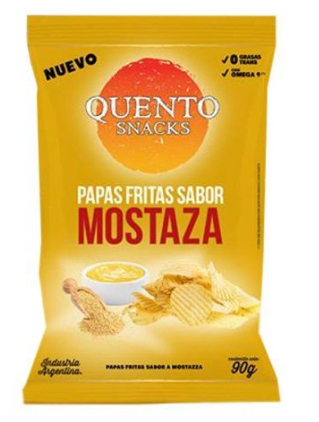 PAPAS QUENTO MOSTAZA 90GR