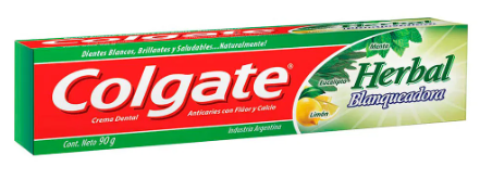 PASTA DENTAL COLGATE HERBAL BLANQUEADORA 70GR