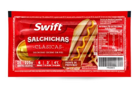 SALCHICHAS SWIFT X6