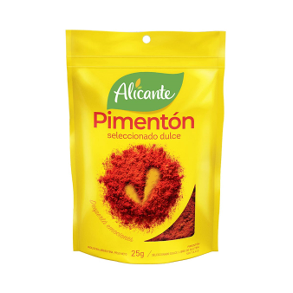 PIMENTON SELECIONADO DULCE 25GR ALICANTE