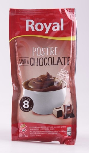 POSTRE ROYAL SABOR CHOCOLATE 