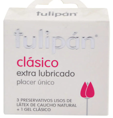 PRESERVATIVO TULIPAN CLASICO X3