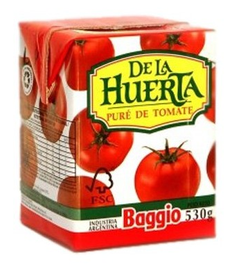 PURE DE TOMATE LA HUERTA 520GR