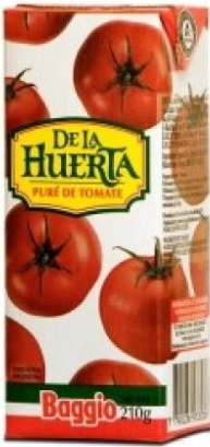 PURE DE TOMATE LA HUERTA 210G