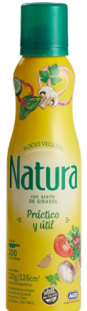 ROCIO VEGETAL NATURA GIRASOL 120G