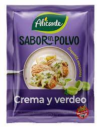 SABOR EN POLVO ALICANTE CREMA Y VERDEO