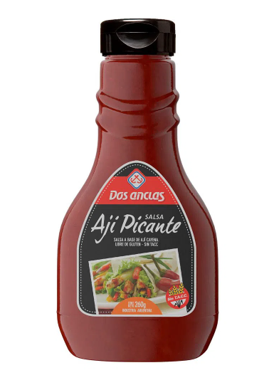 SALSA AJI PICANTE DOS ANCLAS 250CC