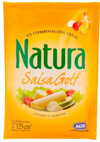 SALSA GOLF NATURA 125GR