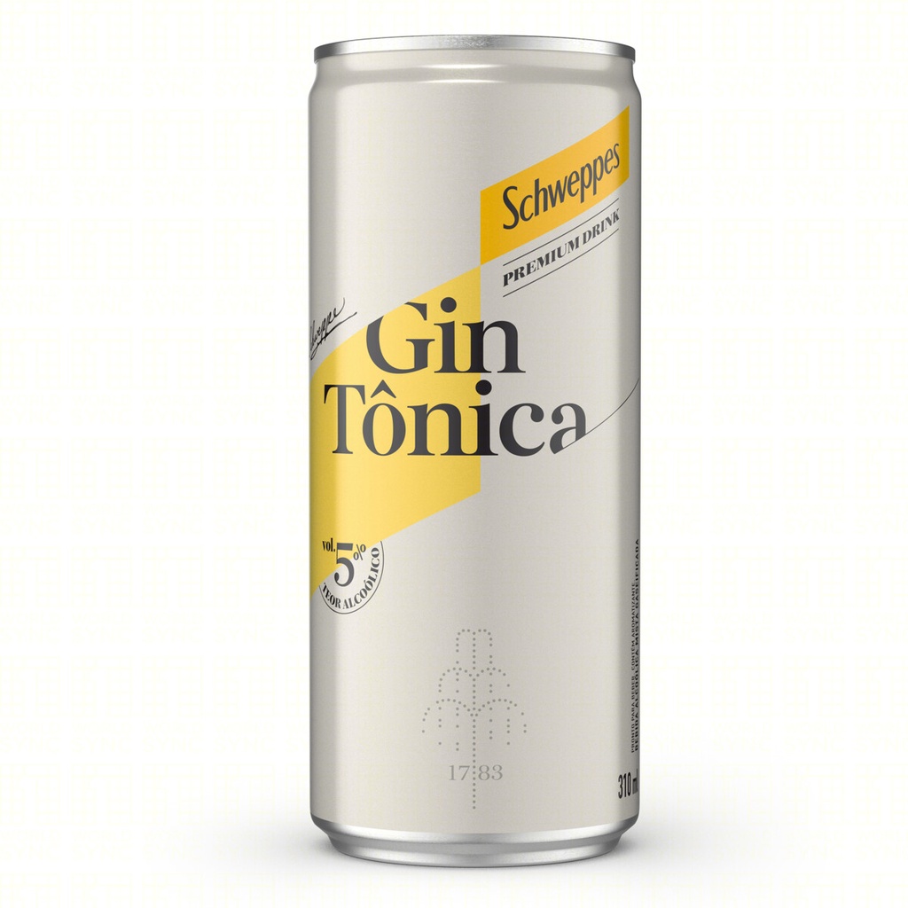 SCHWEPPES GIN TONIC LATA 310