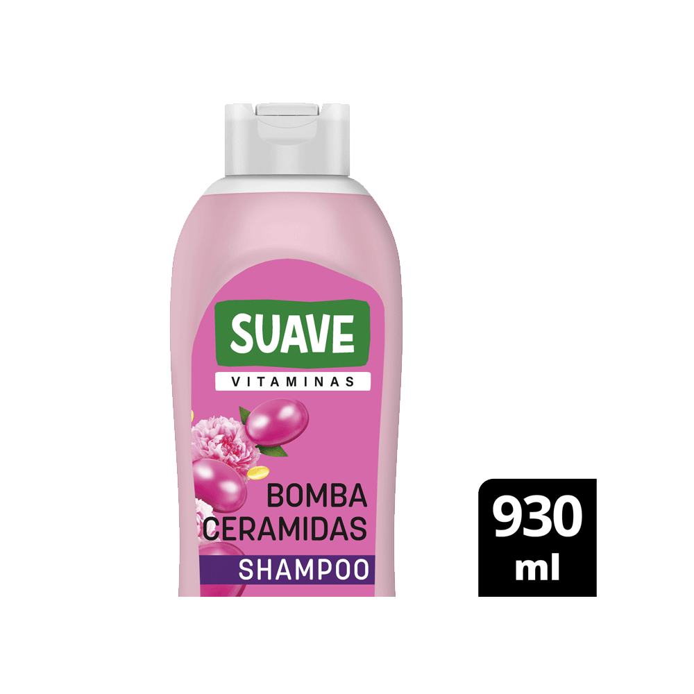 SHAMPOO SUAVE BOMBA CERAMIDAS 930ML