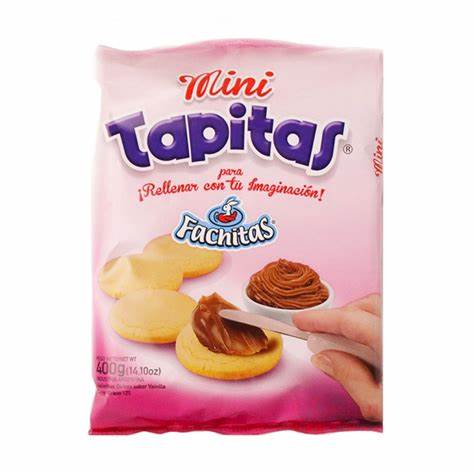 TAPITAS DE ALFAJOR MINI FACHITA 200GR