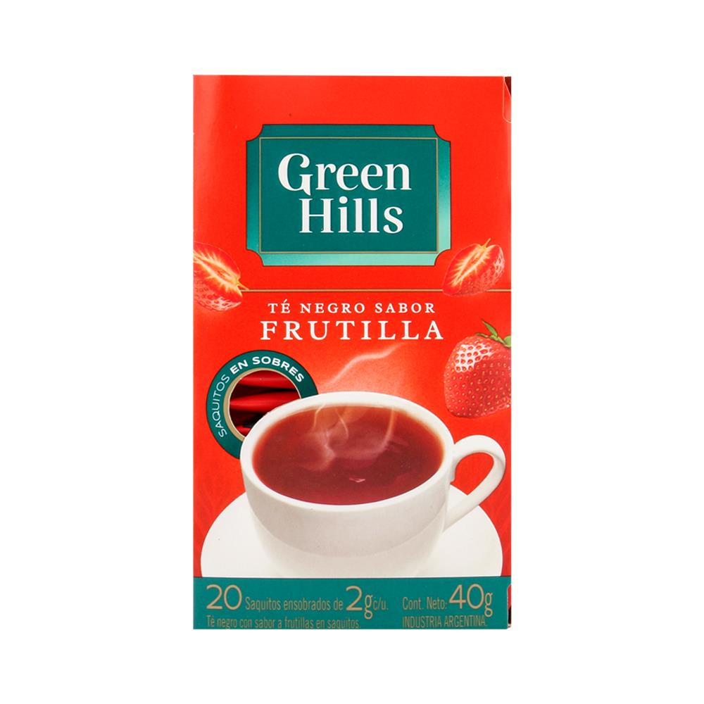 TE GREEN HILLS FRUTILLA 20UN