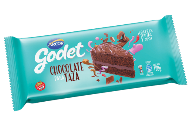 CHOCOLATE PARA TAZA GODET 100GR
