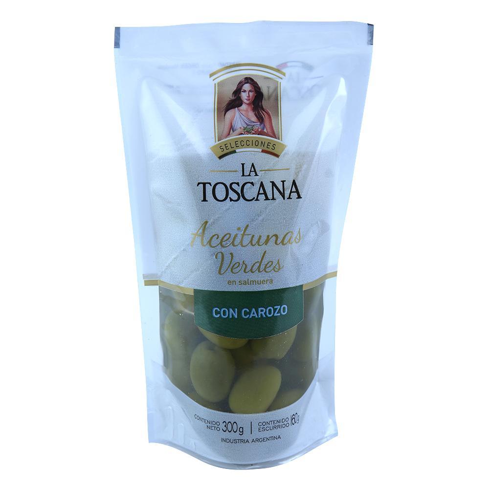 ACEITUNAS VERDES LA TOSCANA 160GR