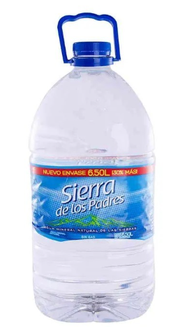 AGUA BIDON SIERRA DE LOS PADRES 6,5L