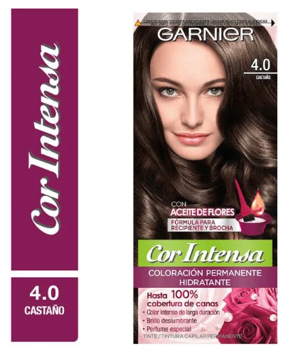 TINTURA GARNIER 4.0 CASTAÑO