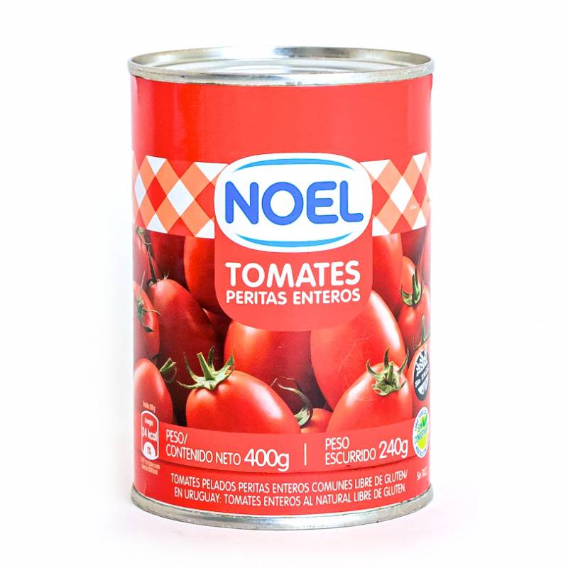 TOMATE PERITA ENTERO EN LATA NOEL 400G