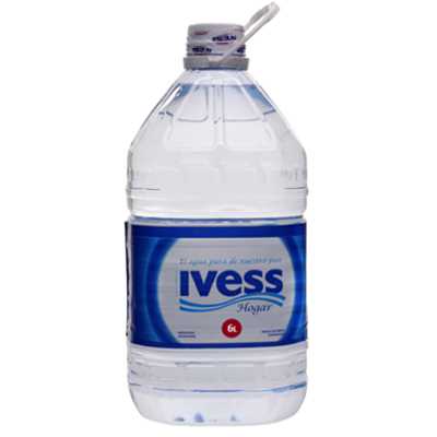 AGUA MINERAL IVESS BIDON 6,5L