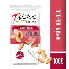 TWISTOS MINI TOSTADAS DE JAMON 100GR