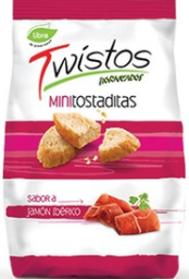 TWISTOS MINITOSTADAS JAMON 40GR