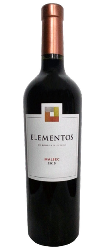 VINO TINTO ELEMNTOS MALBEC 2019