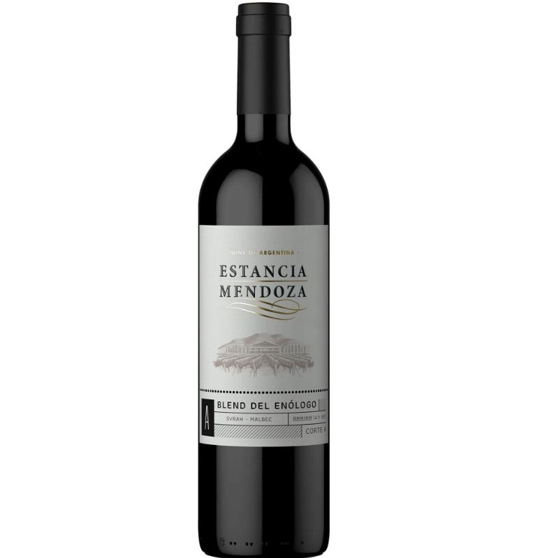 VINO TINTO ESTANCIA MENDOZA BLEND ENLOG SYRA MALBEC