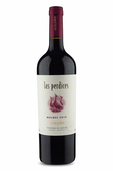 VINO TINTO LAS PERDICES MALBEC 750CC