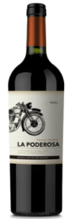 VINO TINTO MALBEC LA PODEROSA 750CC