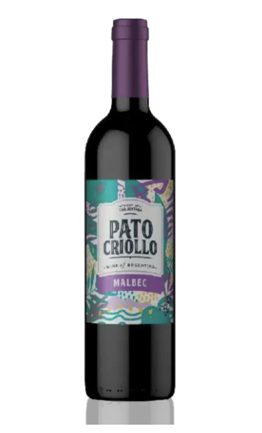 VINO TINTO PATO CRIOLLO MALBEC 750CC