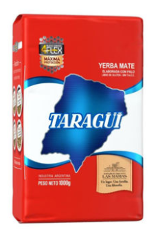 YERBA MATE TARAGUI 4 FLEX 500GR