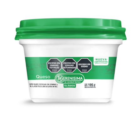 QUESO BLANCO LIGHT LA SERENISIMA 195G