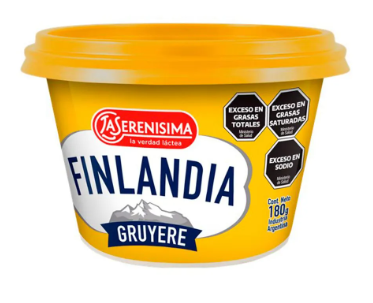 QUESO FINLANDIA GRUYERE 180GR