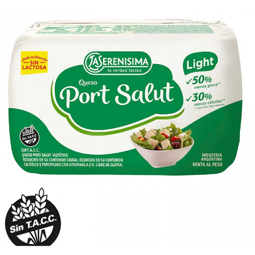 QUESO PORT SALUT LIGHT LA SERENISIMA 500GR