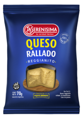 QUESO RALLADO LA SERENISIMA  70GR