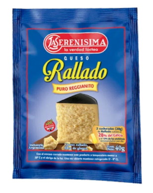 QUESO RALLADO LA SERENISIMA 35GR