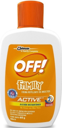 REPELENTE OFF EN CREMA FAMILY 60G