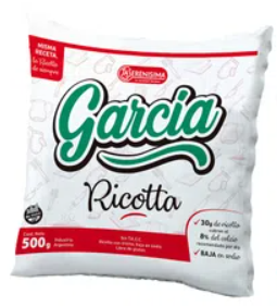 RICOTTA LA SERENISIMA GARCIA BAJA EN SODIO 500GR