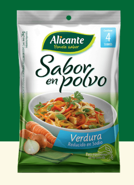 SABOR EN POLVO ALICANTE ALBAHACA Y AJO