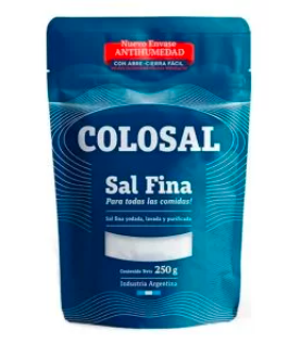 SAL FINA COLOSAL 250GR