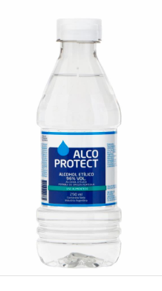 ALCOHOL ETILICO ALCOPROTEC 250ML