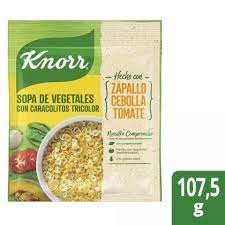 SOPA CASERA KNORR V/CARACOLITOS NVO 107.5GR