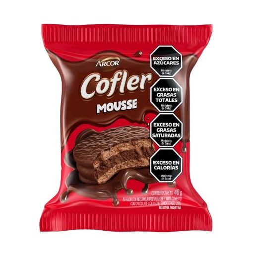 ALFAJOR COFLER MOUSSE 40GR