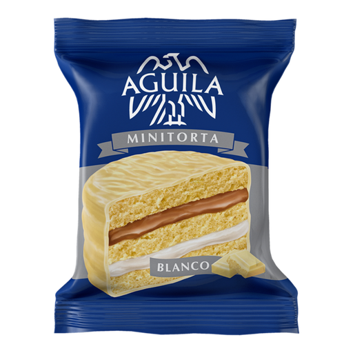 ALFAJOR MINITORTA  AGUILA BLANCO 72GR