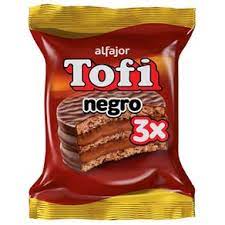 ALFAJOR TOFI TRIPLE NEGRO